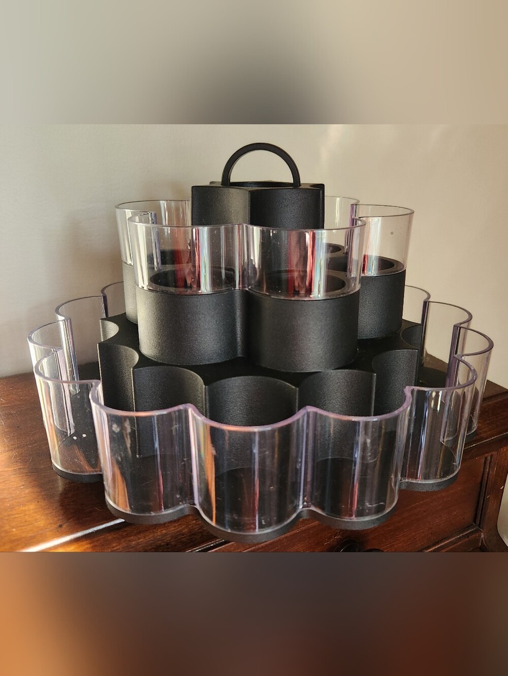 Pampered Chef Spice Organizer Turn-About Carousel 21-Compartment